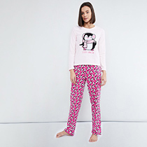 Love to Sleep Womens Chillax to The Max Palm Trees Vest Shorts Pyjamas Loungewear 
